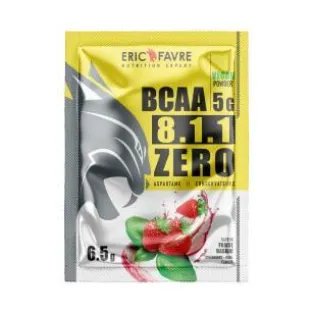 BCAA 8.1.1 Zero Vegan - Sachet Unidose Fraise - Basilic