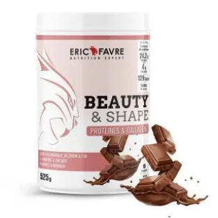 Beauty & shape - Protéines & Collagène Chocolat 525g