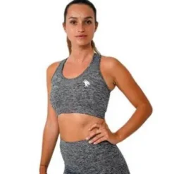 Brassière Chinée Gris L