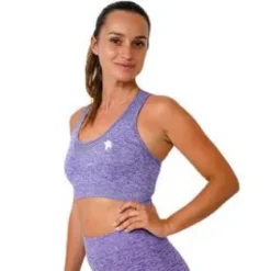 Brassière Chinée Violet L