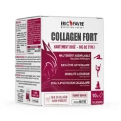 Collagen Fort : 10g de collagène marin pour sportifs et actifs