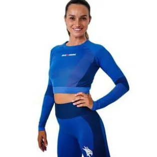 Crop Top Vitality Bleu L