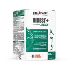 Digest+ 3Biotics : formule tribiotique pour l'équilibre intestinal