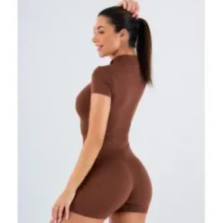 JUMPSUIT BLAKE BOLD ATTRACTION WARM BROWN L