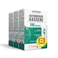 Lactobacillus Gasseri, souche dosée à 200 Milliards / Gr - Lot de 3 Boites