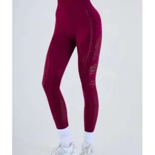 LEGGING NINA NERVE ELEVATE VINO VELVET L