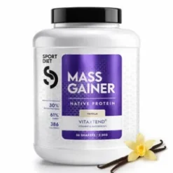 Mass Gainer VitaXtend | Formule Hypercalorique pour la Croissance Musculaire & l'Énergie Vanille 3.5kg