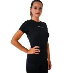 T-shirt Strech manches courtes Noir L