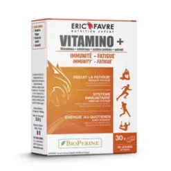 Vitamino+ Immunité, fatigue, Multivitamines et minéraux