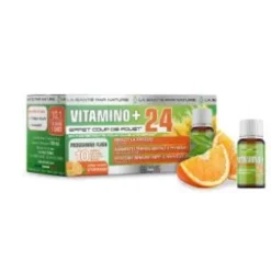 Vitamino + Unicadoses - Immunité, fatigue, multivitamines et minéraux Etui de 10 unités